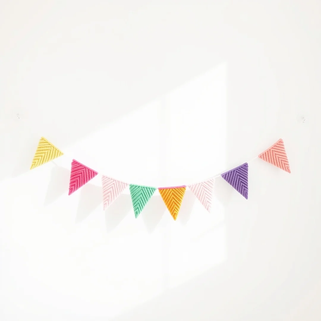 Simple Nursery Bunting - 18 Free Crochet Baby Patterns Soft Cute Beginner Friendly