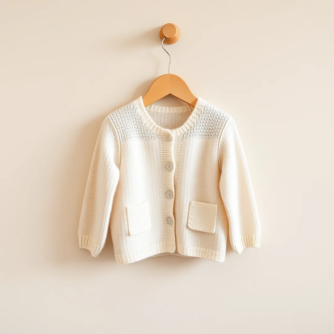 Simple Newborn Cardigan - 18 Free Crochet Baby Patterns Soft Cute Beginner Friendly