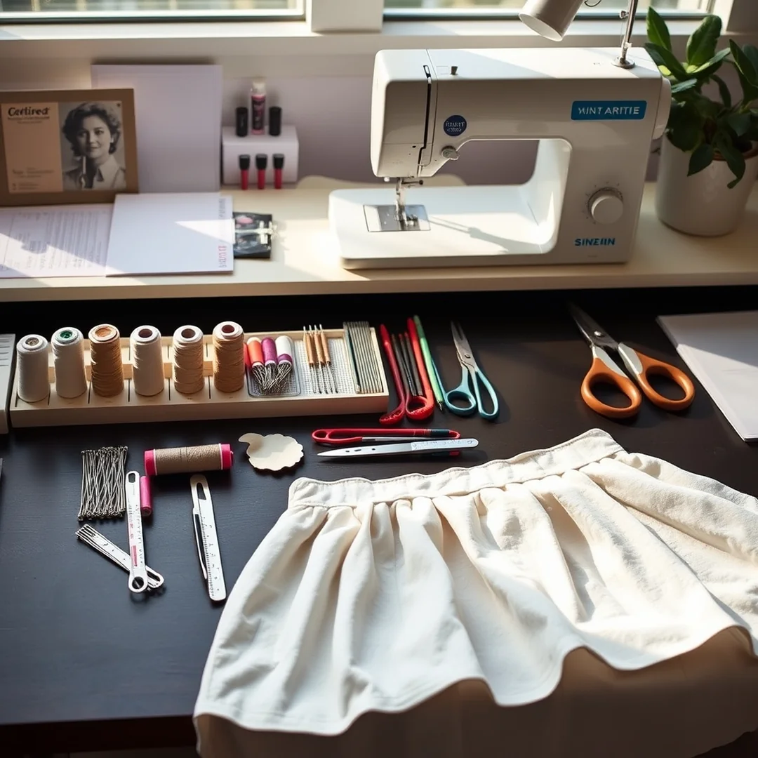 First Project Checklist - 18 How to Start Sewing Your Own Clothes Beginner Guide