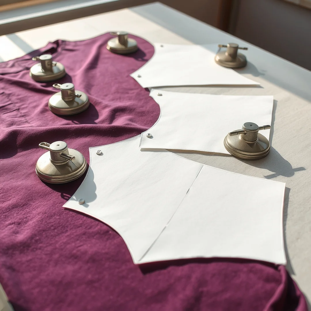 Cutting Pattern Pieces - 18 How to Start Sewing Your Own Clothes Beginner Guide
