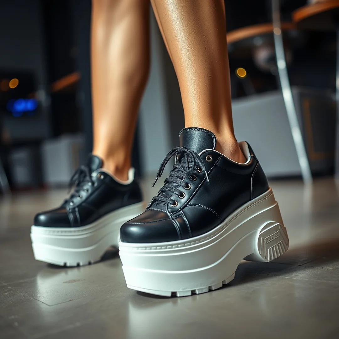 Platform Sneaker Shoes - 18 Iconic 2000s Party Outfits Women Retro Style Chic