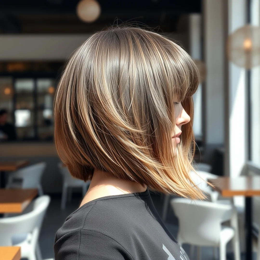 Layered Lob Curtain Bangs - 18 Lob Curtain Bangs Hairstyles Trending Everywhere Now