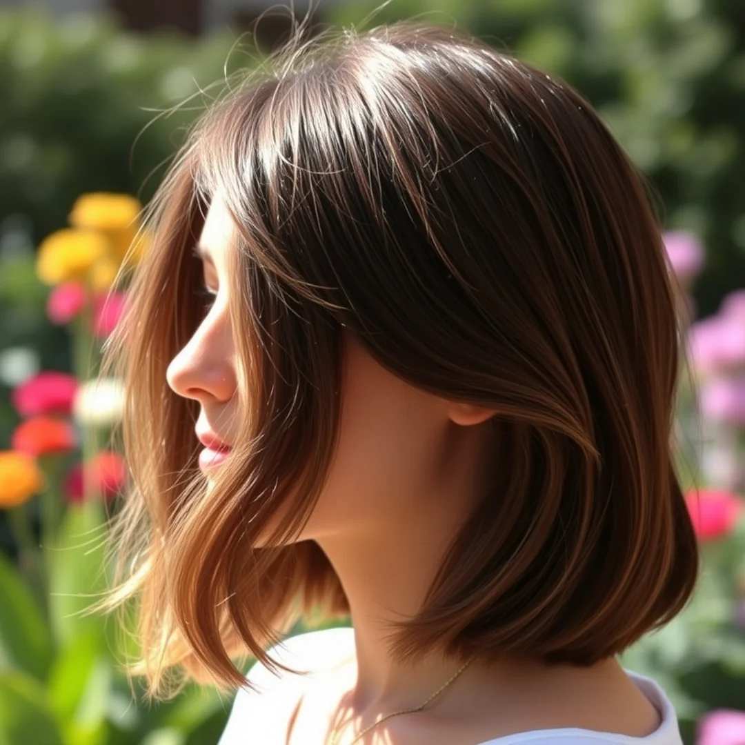 Face Framing Lob Cut - 18 Lob Curtain Bangs Hairstyles Trending Everywhere Now