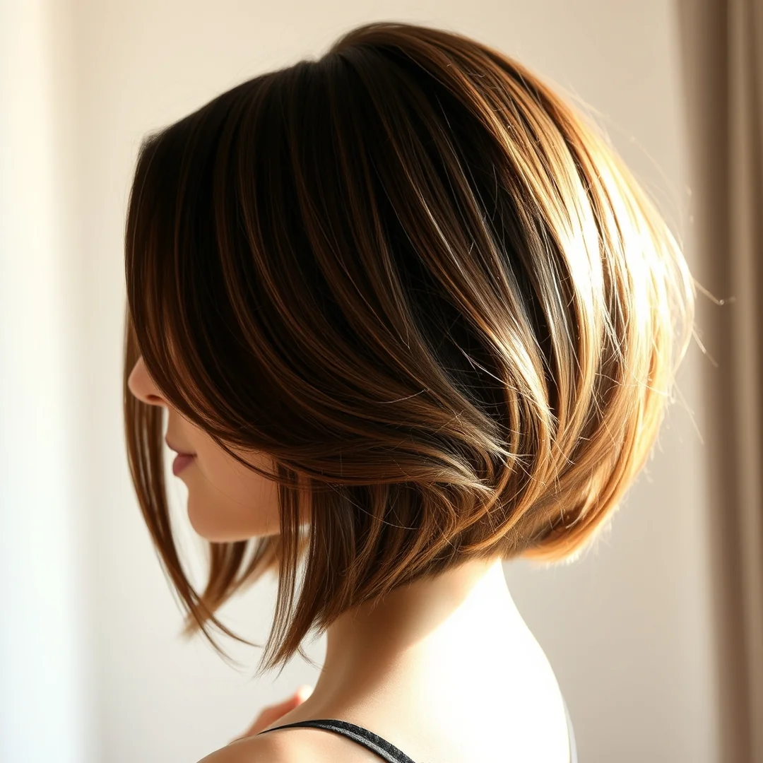 Deep Part Lob - 18 Lob Hairstyles Balayage Bangs High End Style Ideas