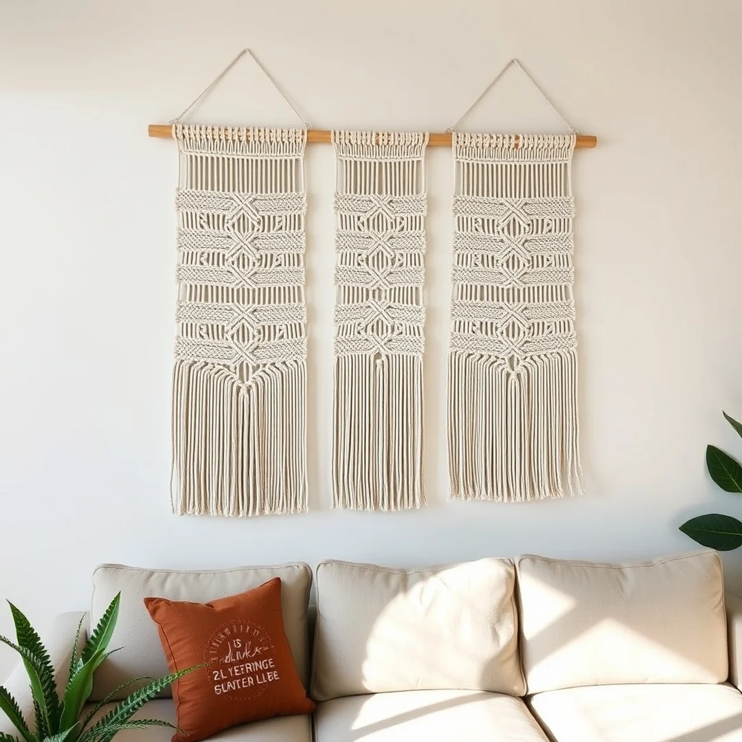 Geometric Macrame Designs - 18 Macrame Home Decor Ideas Beautiful Modern Wall Hanging