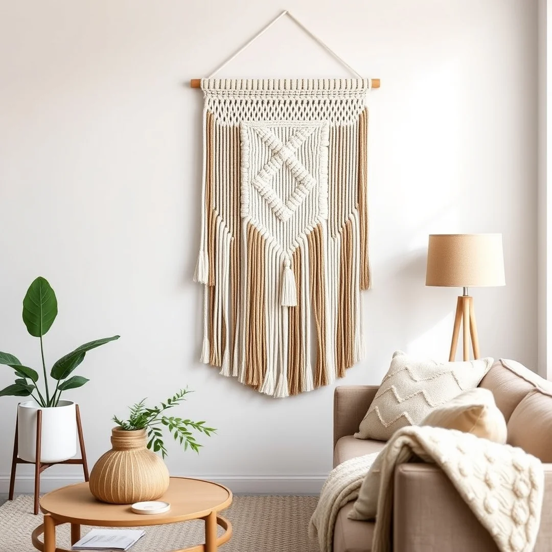 Modern Colored Macrame - 18 Macrame Home Decor Ideas Beautiful Modern Wall Hanging