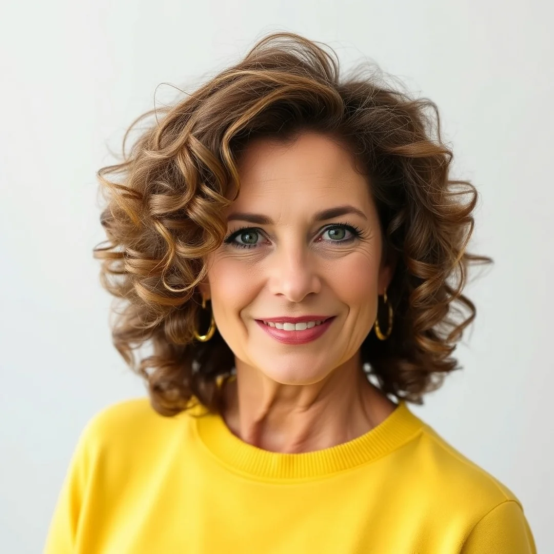 Asymmetrical Curly Cut - 18 Natural Curly Short Haircuts Women 50 Embrace Texture