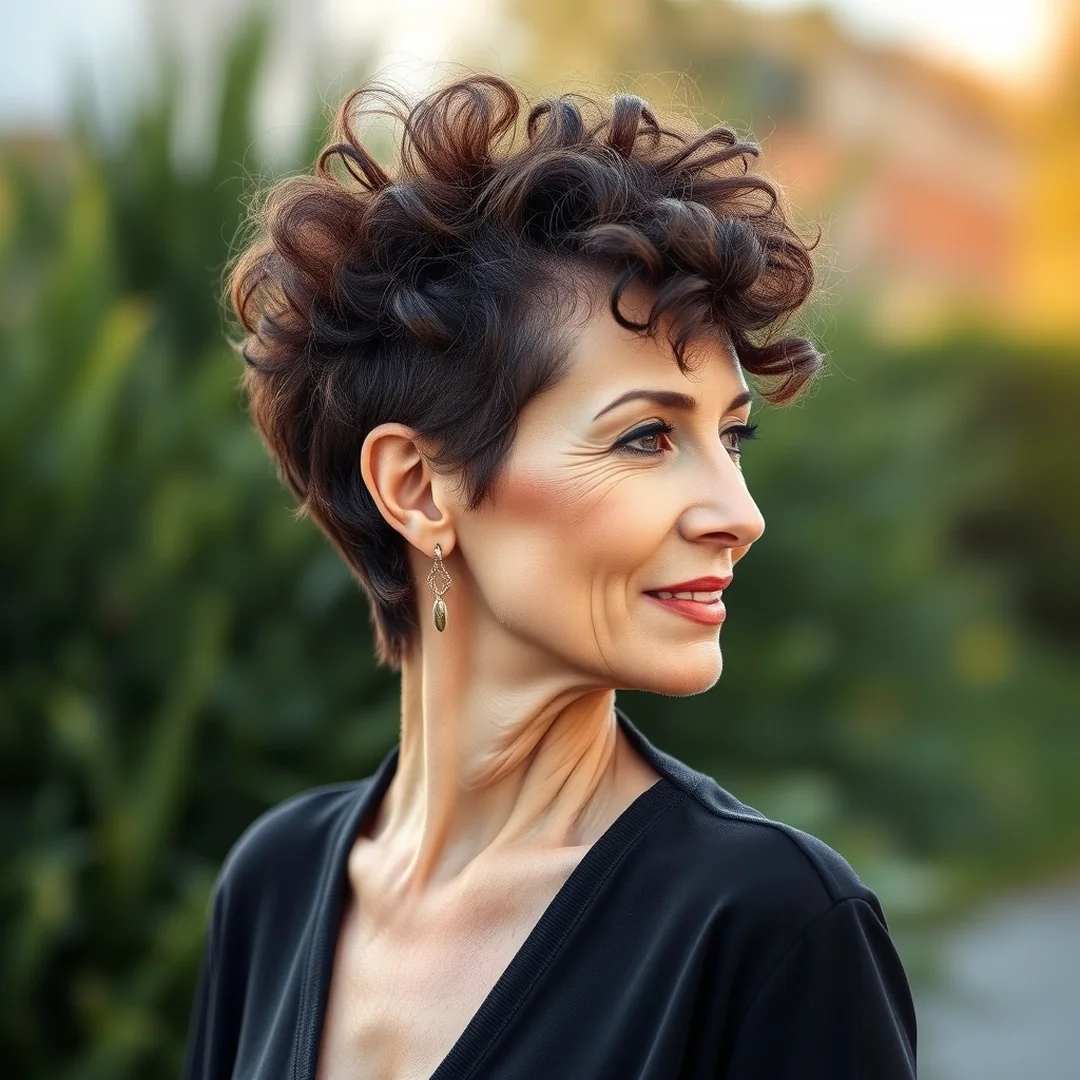 Natural Curly Pixie - 18 Natural Curly Short Haircuts Women 50 Embrace Texture