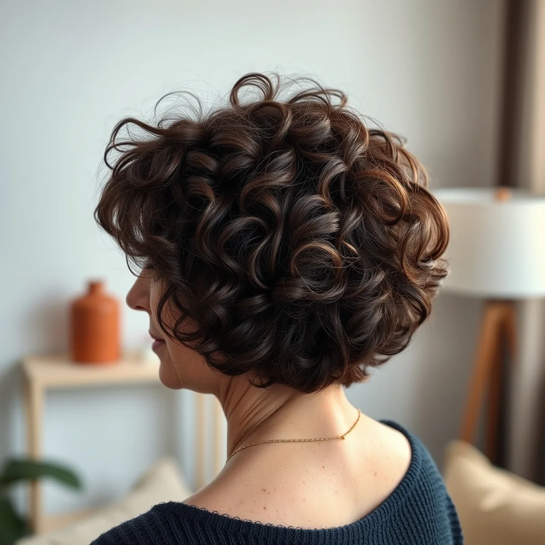Rounded Curly Shape - 18 Natural Curly Short Haircuts Women 50 Embrace Texture