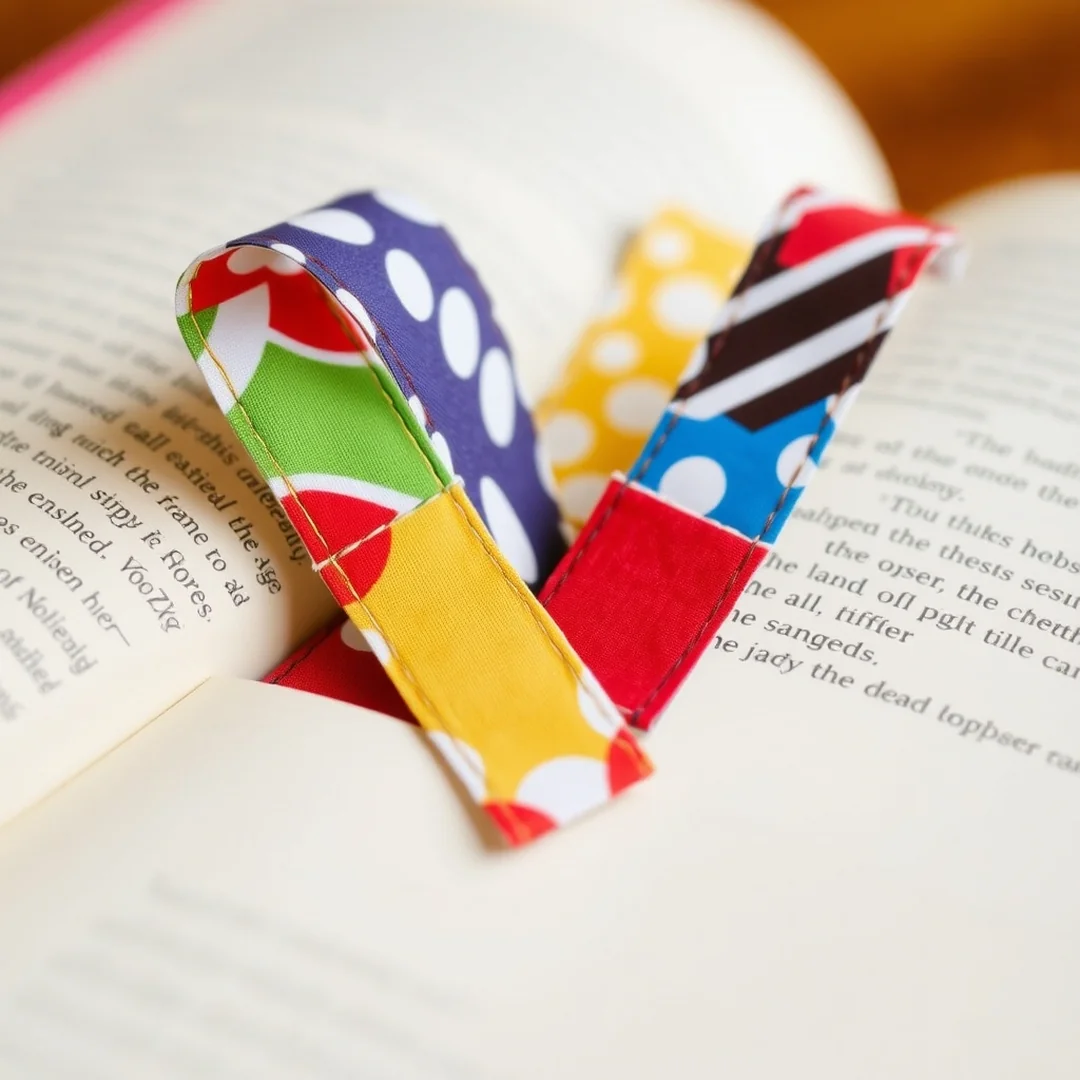 Bias Tape Bookmarks - 18 Sewing Gift Ideas for Women That Feel Thoughtful Handmade