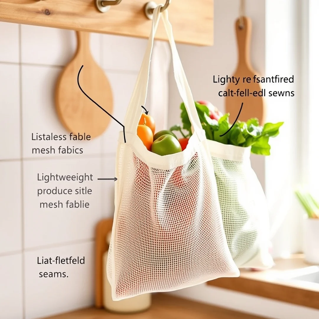 Reusable Produce Bags - 18 Sewing Gift Ideas for Women That Feel Thoughtful Handmade