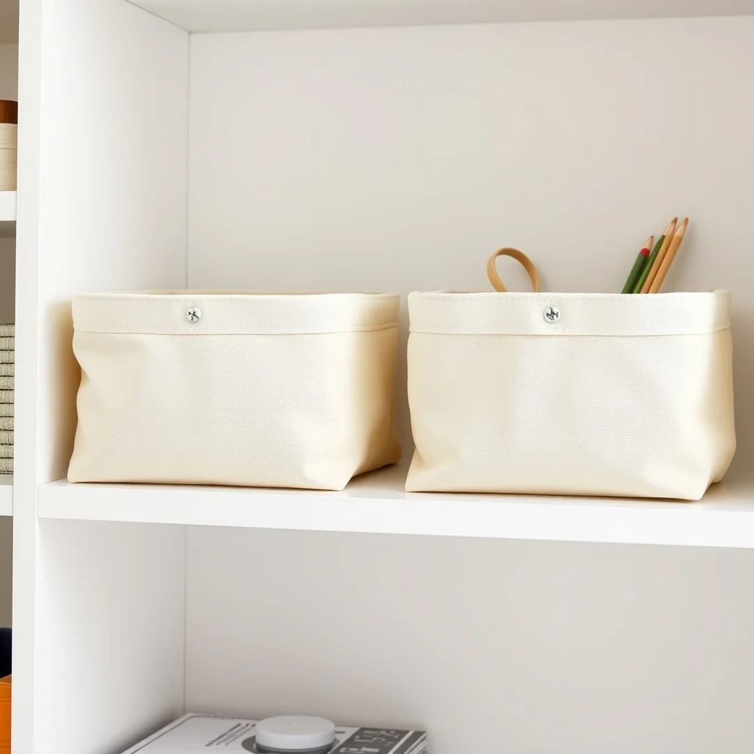 Fabric Organizer Baskets - 18 Sewing Gift Ideas for Women That Feel Thoughtful Handmade