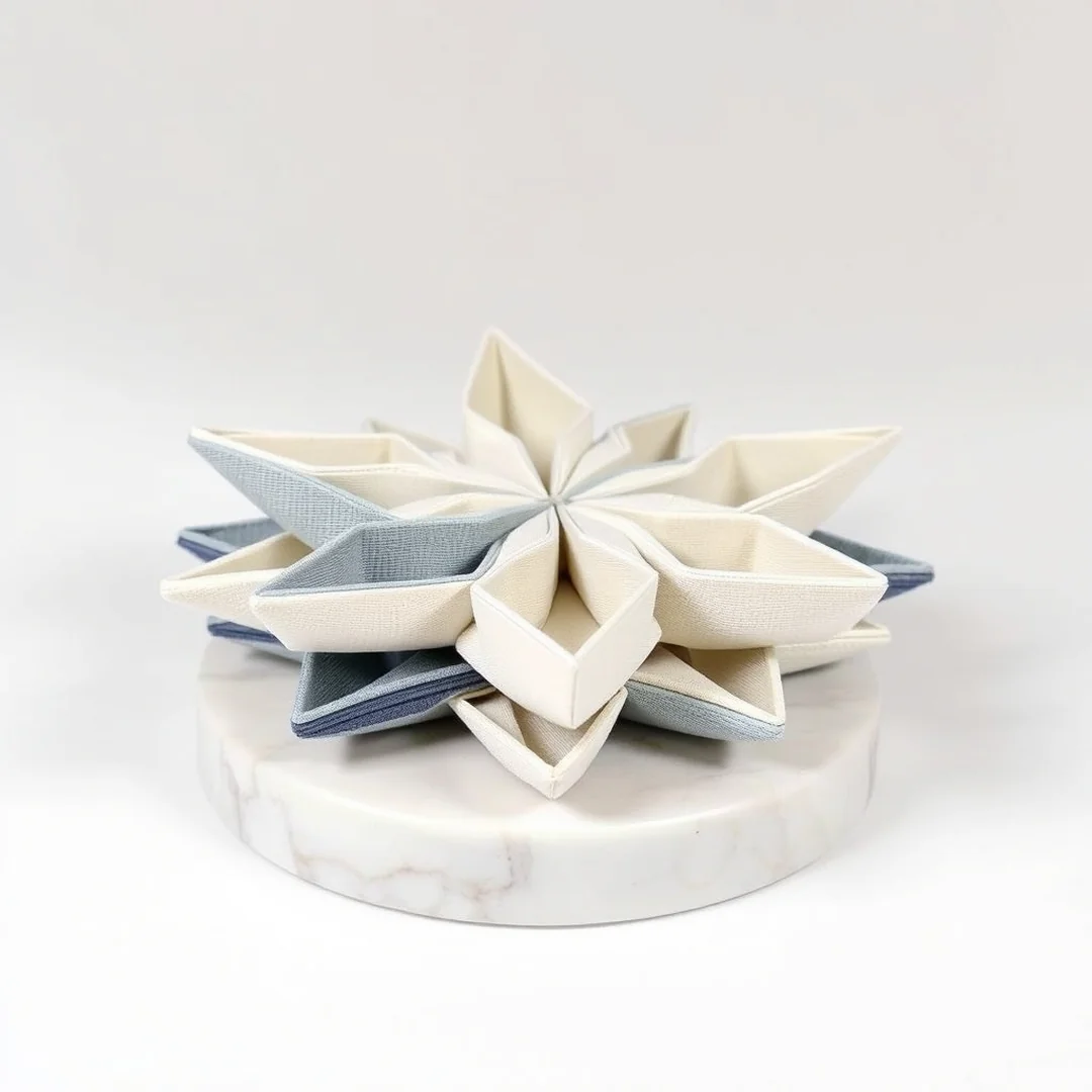 Folded Fabric Coasters - 18 Sewing Gift Ideas for Women That Feel Thoughtful Handmade