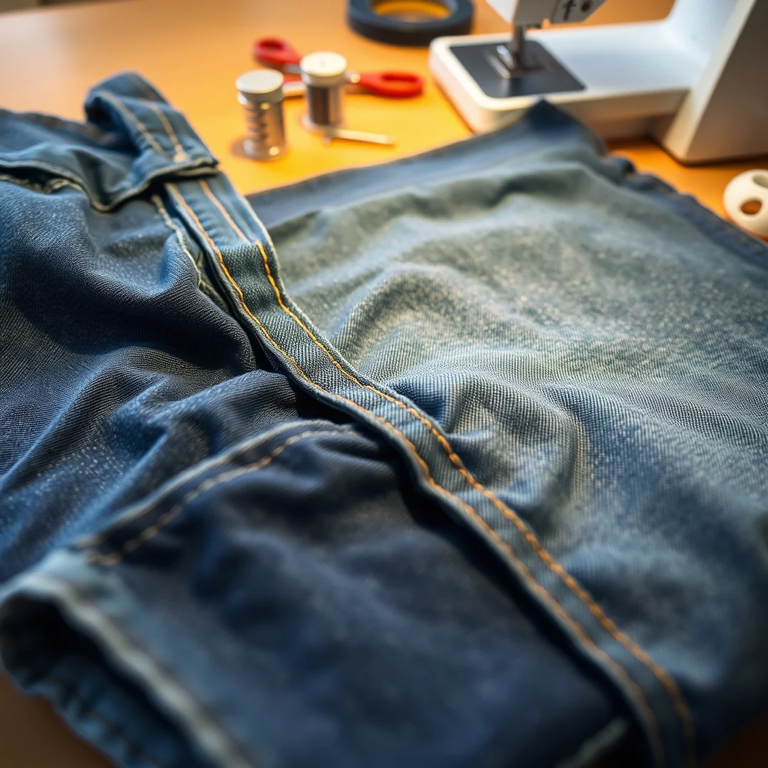 Converting Old Jeans Shorts - 18 Sewing Hacks and Alterations That Save Clothes Fast