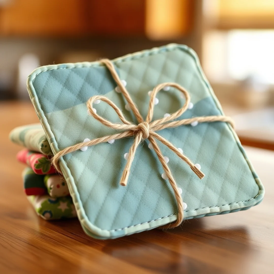 Fat Quarter Sets - 18 Sewing Hot Pad Ideas That Are Easy and Sellable