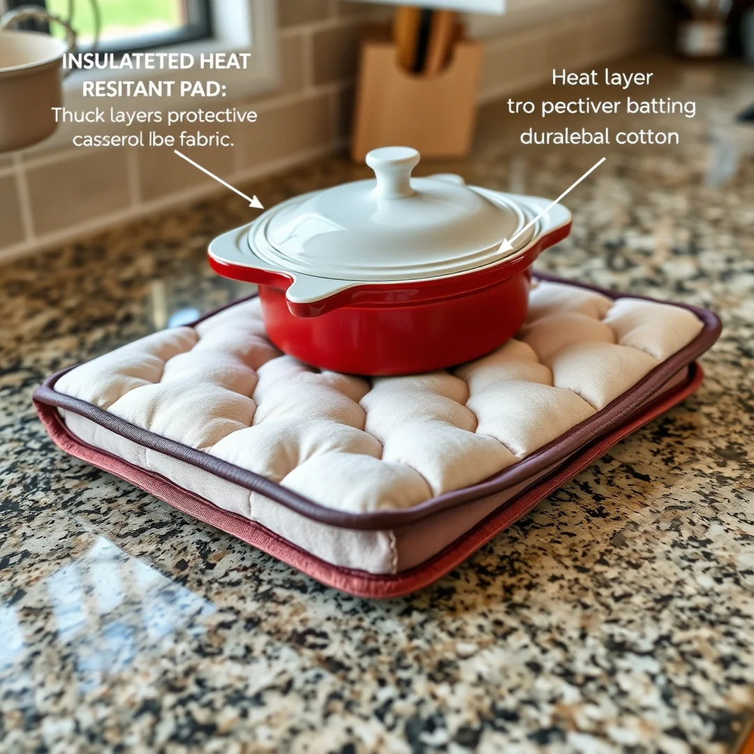 Insulated Heat-Resistant Pads - 18 Sewing Hot Pad Ideas That Are Easy and Sellable