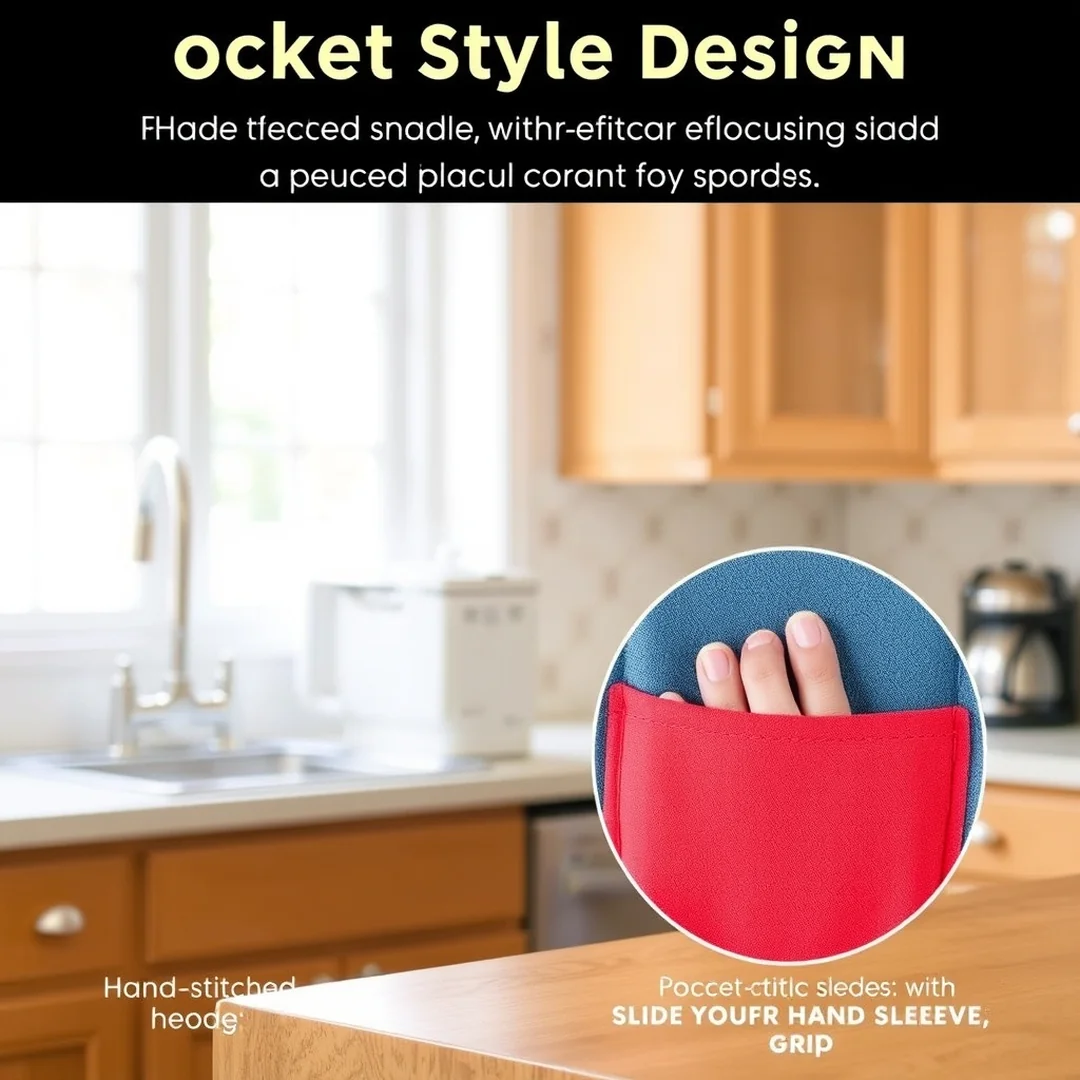 Pocket Style Designs - 18 Sewing Hot Pad Ideas That Are Easy and Sellable