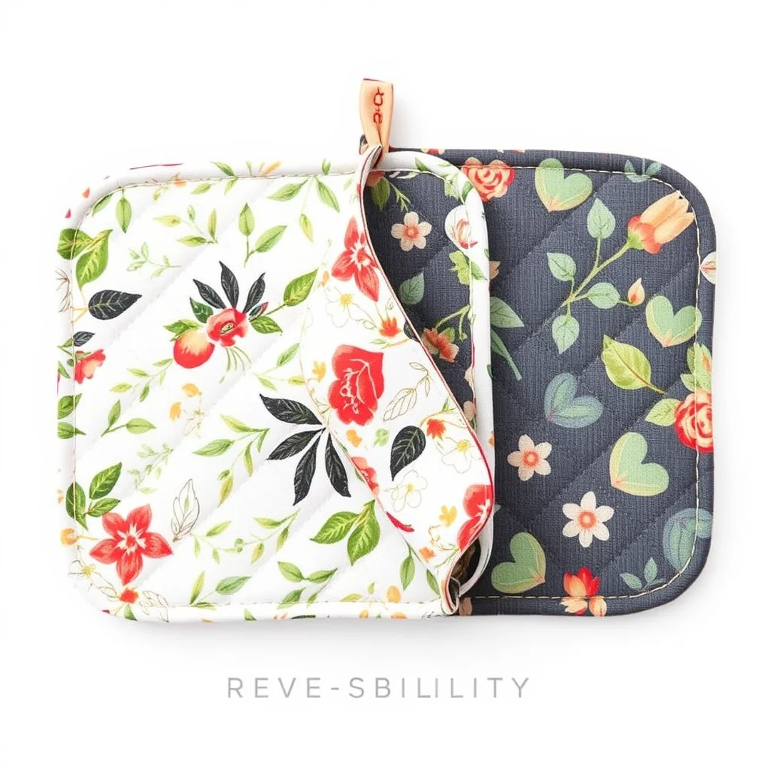 Reversible Fabric Hot Pads - 18 Sewing Hot Pad Ideas That Are Easy and Sellable