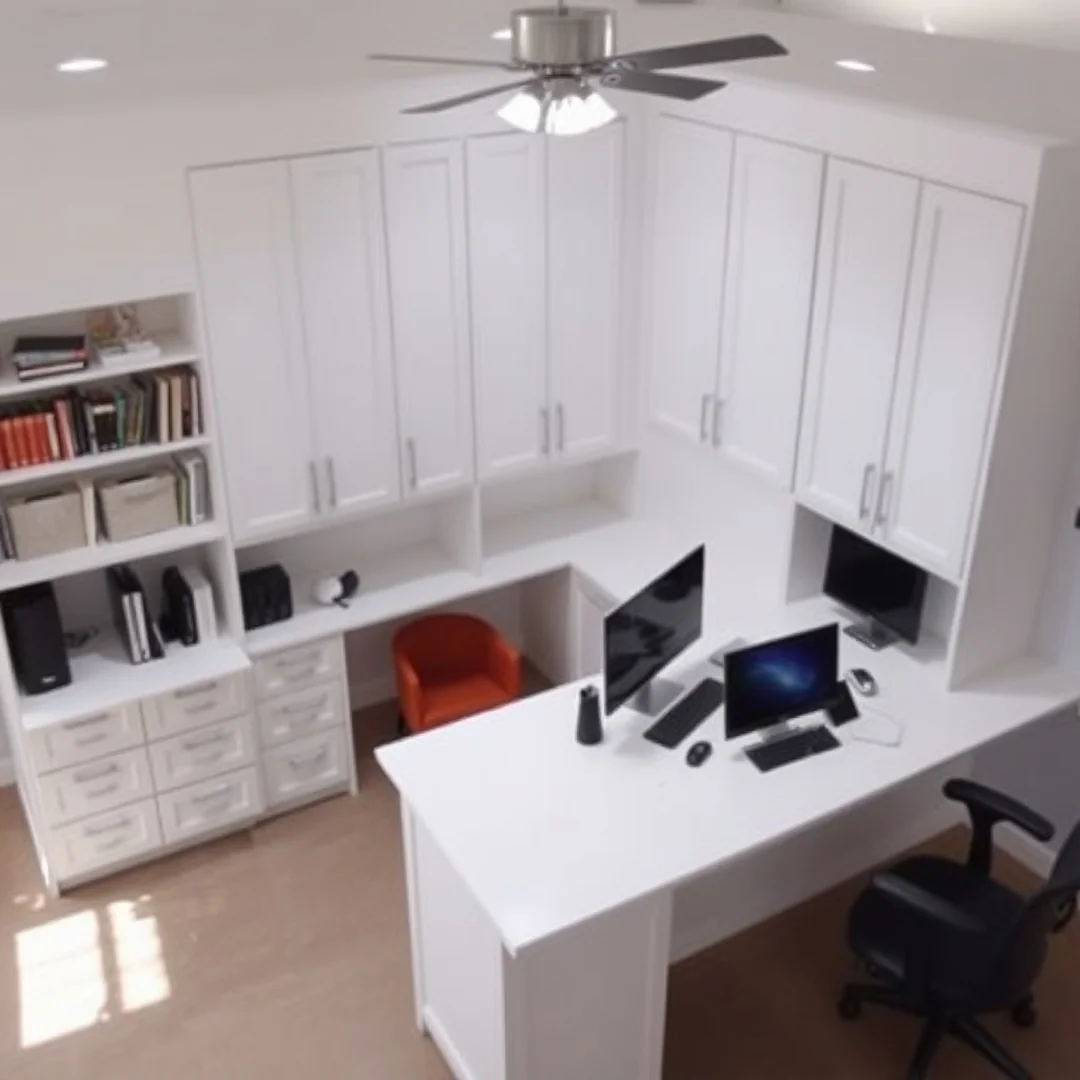 Custom Multi-Functional Sewing Islands - 18 Sewing Machine Cabinet Ideas to Hide Clutter Smartly