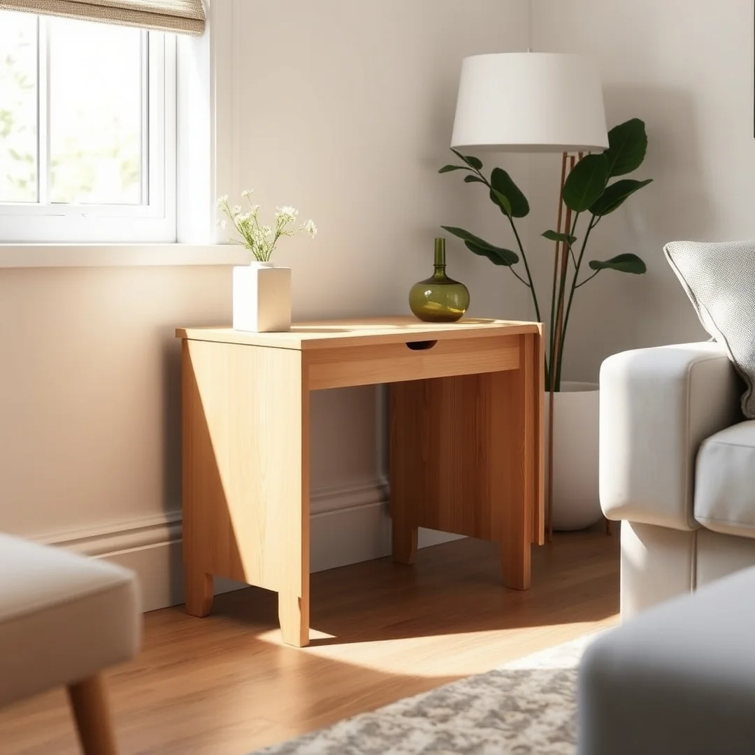Compact Drop Leaf Tables - 18 Sewing Machine Cabinet Ideas to Hide Clutter Smartly