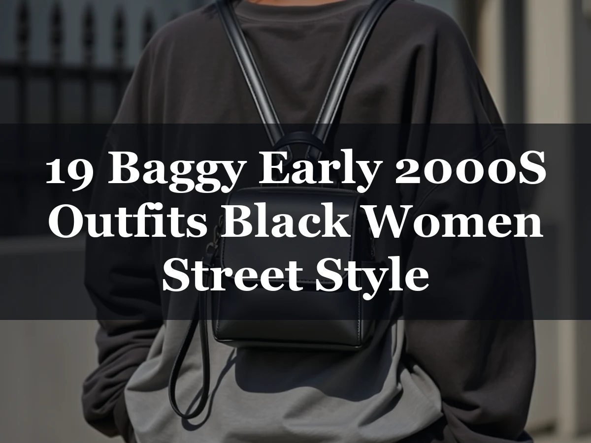 19 Baggy Early 2000S Outfits Black Women Street Style - 19 Baggy Early 2000s Outfits Black Women Street Style