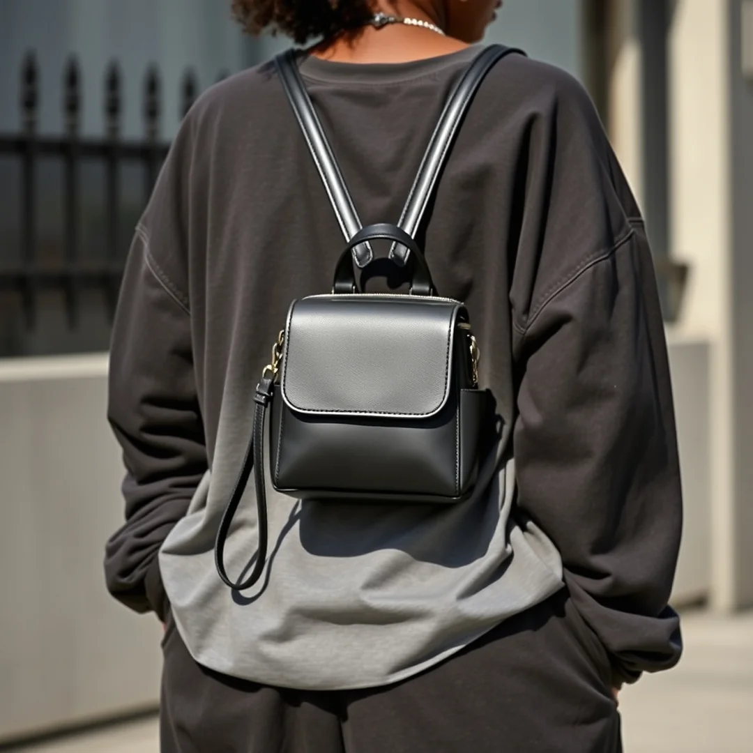 Mini Backpack Trends - 19 Baggy Early 2000s Outfits Black Women Street Style