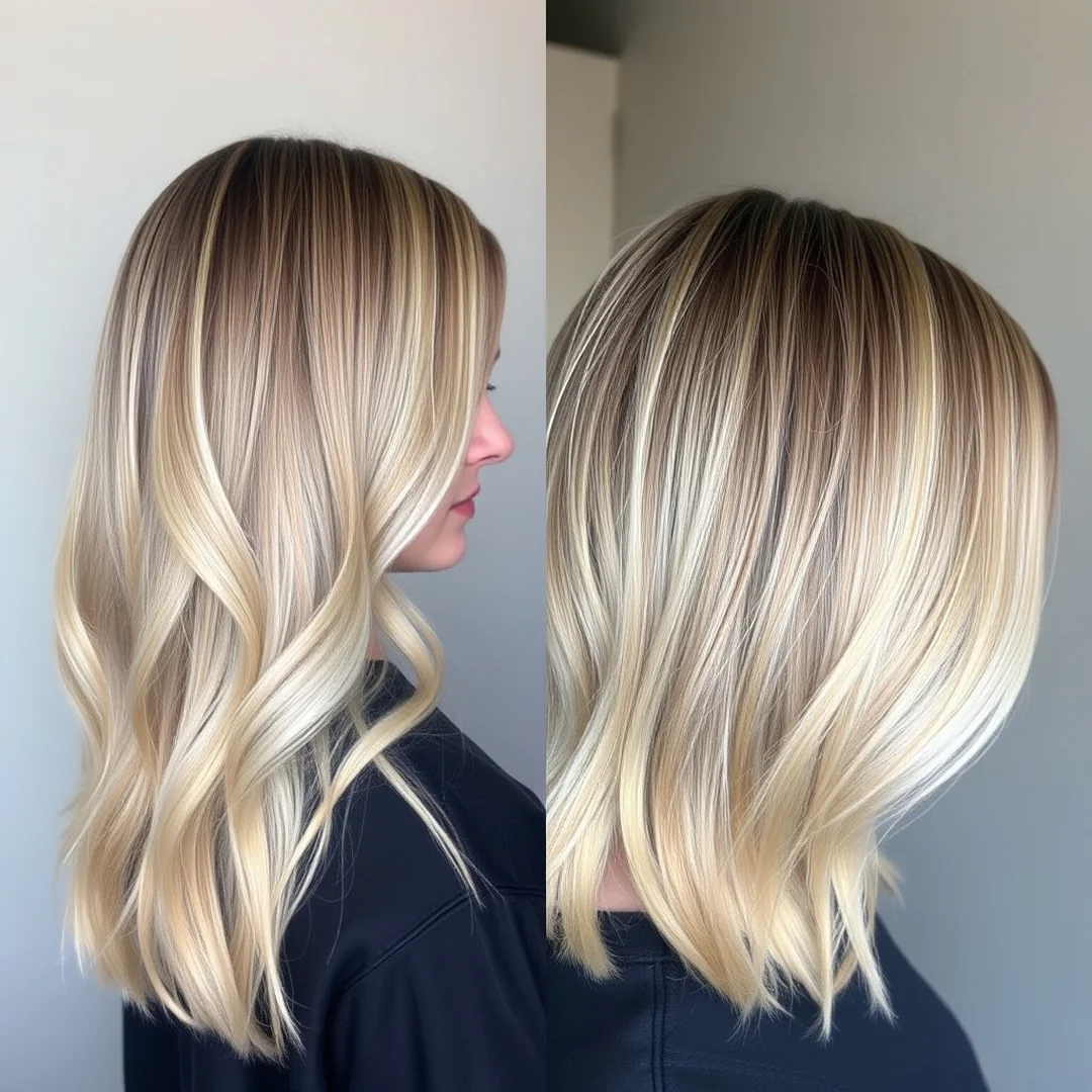 Low-Maintenance Ash Blonde Balayage - 19 Blonde Hair Colors Low Maintenance No Touch Up Needed