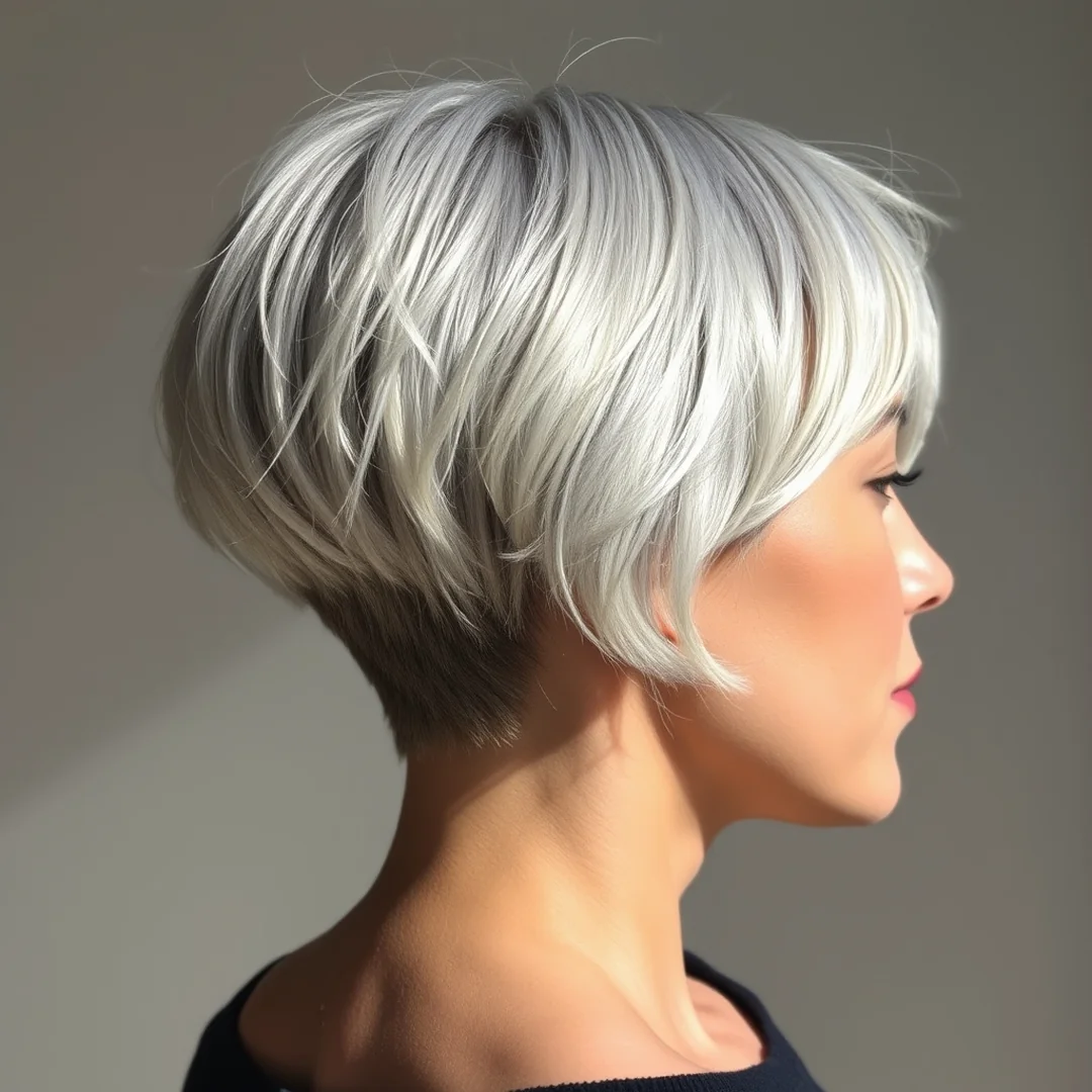 Silver Pixie Style - 19 Chic Short Haircuts Women 50 Fresh Modern Style Ideas