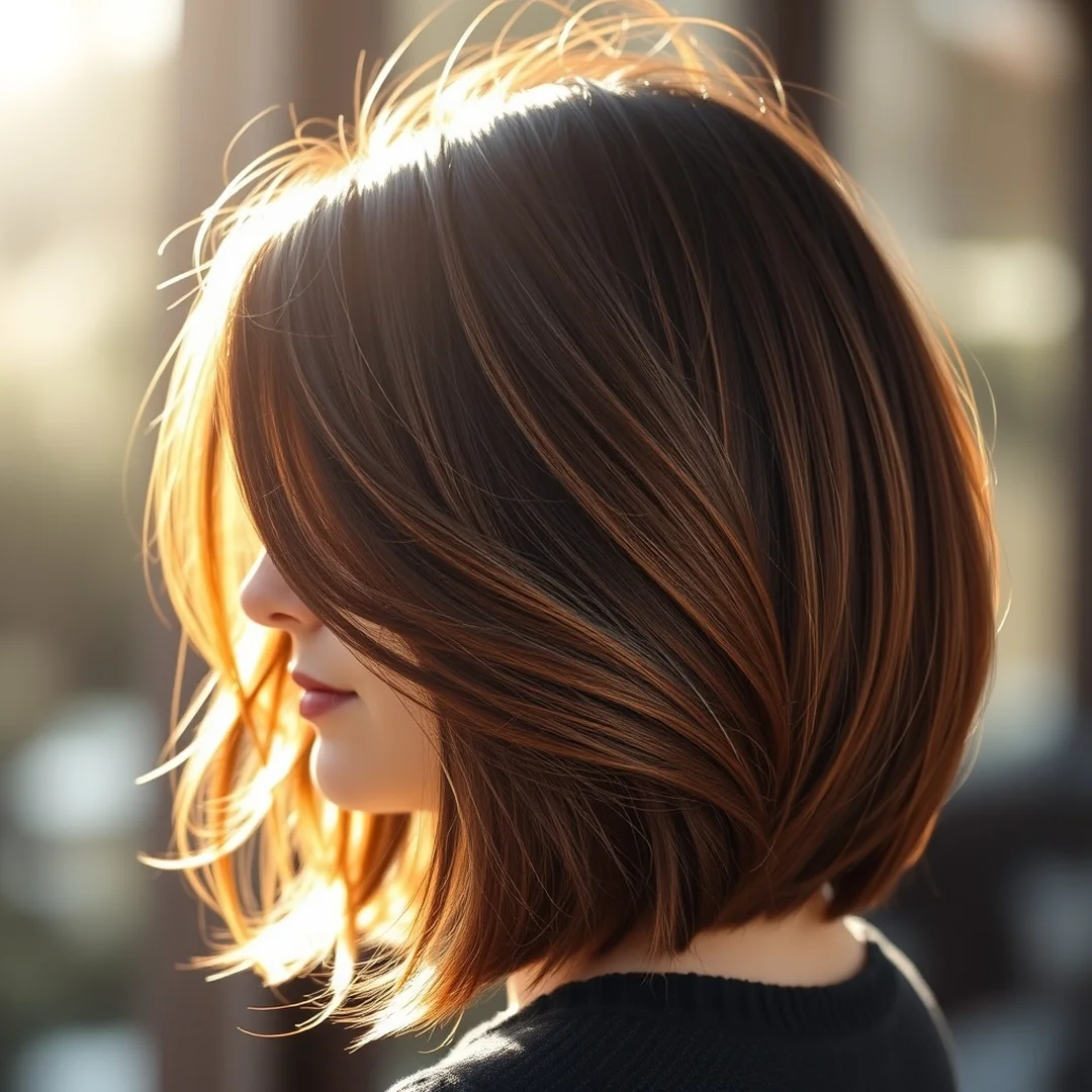Layered Bob Style - 19 Chic Short Haircuts Women 50 Fresh Modern Style Ideas
