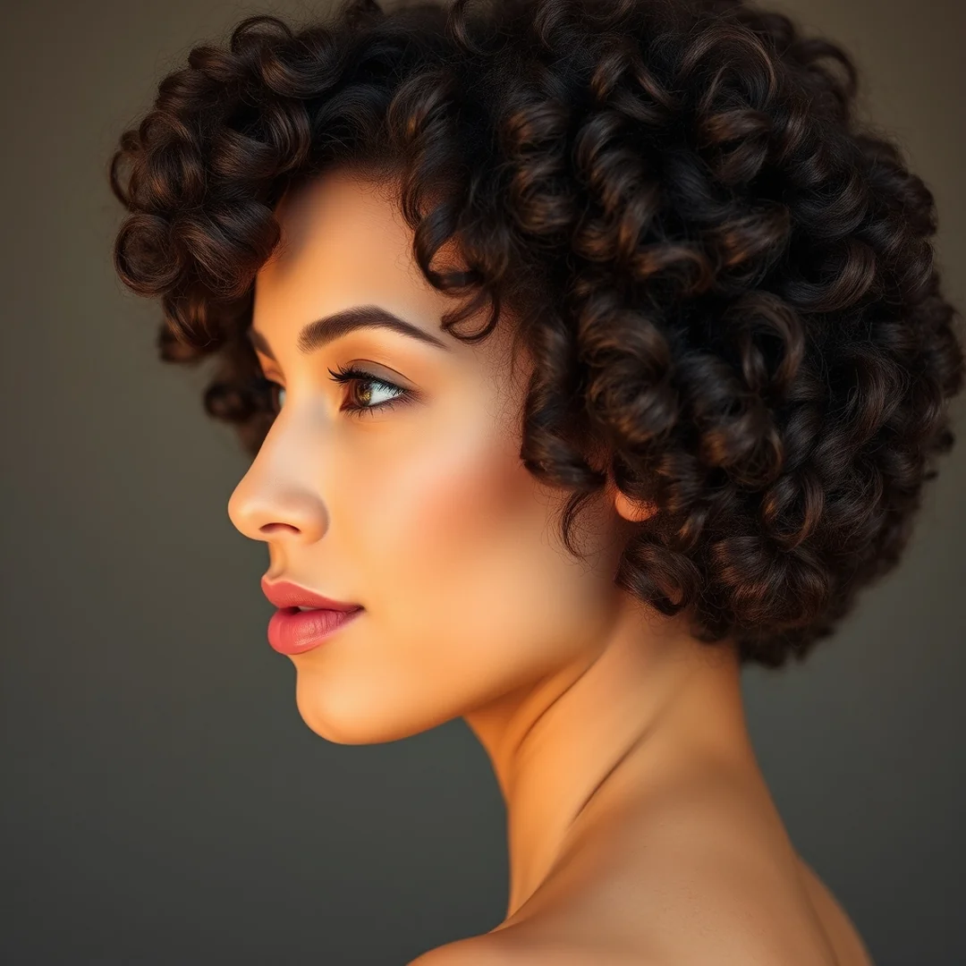 Curly Short Layers - 19 Chic Short Haircuts Women 50 Fresh Modern Style Ideas