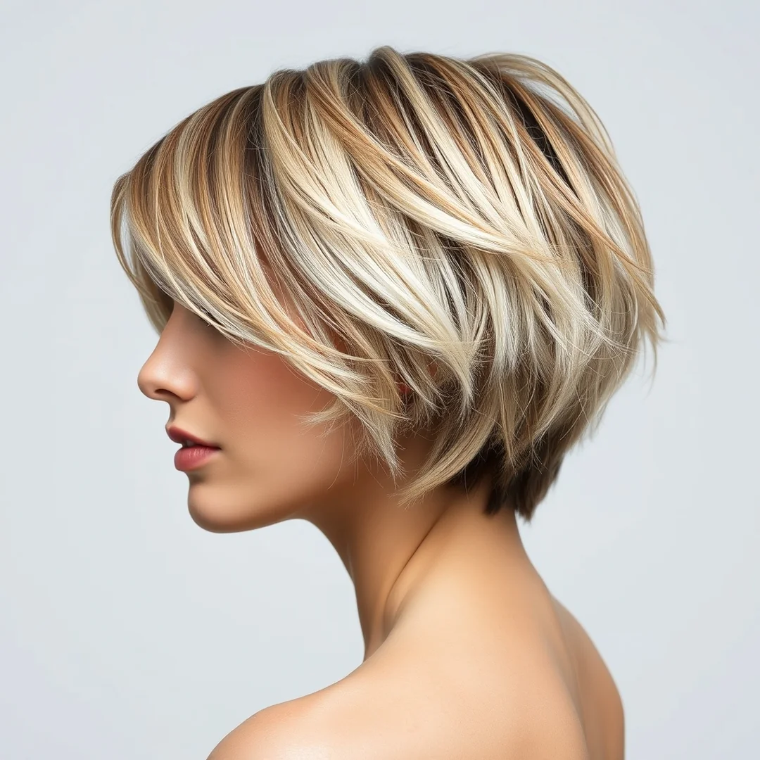 Choppy Layered Crop - 19 Chic Short Haircuts Women 50 Fresh Modern Style Ideas
