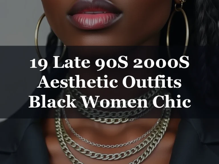 19 Late 90S 2000S Aesthetic Outfits Black Women Chic - 19 Late 90s 2000s Aesthetic Outfits Black Women Chic