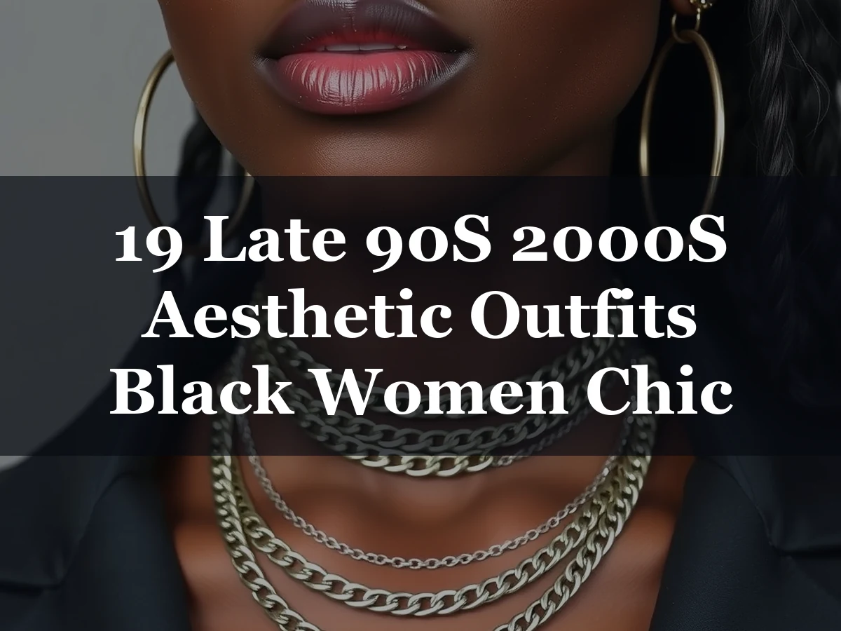 19 Late 90S 2000S Aesthetic Outfits Black Women Chic - 19 Late 90s 2000s Aesthetic Outfits Black Women Chic