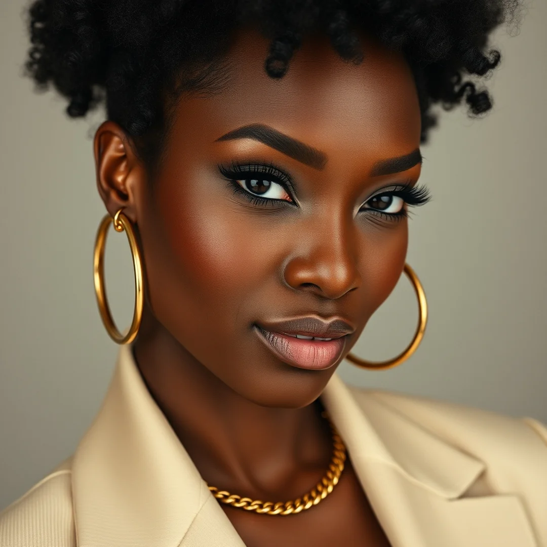 Chunky Gold Jewelry - 19 Late 90s 2000s Aesthetic Outfits Black Women Chic