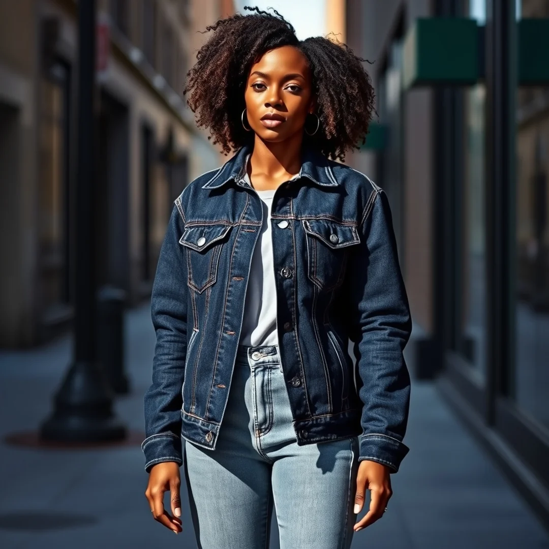 Denim On Denim - 19 Late 90s 2000s Aesthetic Outfits Black Women Chic