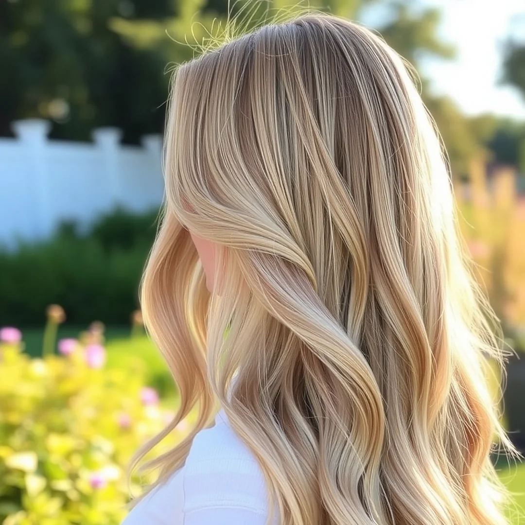 Bright Blonde Balayage - 19 Low Maintenance Blonde Highlights Bright Easy Look Now