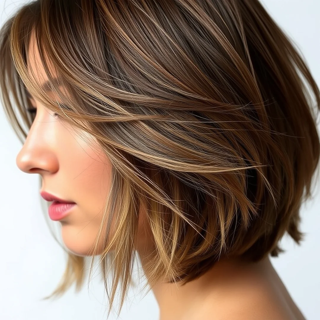 Razor Layered Shag - 19 Soft Shaggy Lob Haircuts With Bangs Effortless Cool