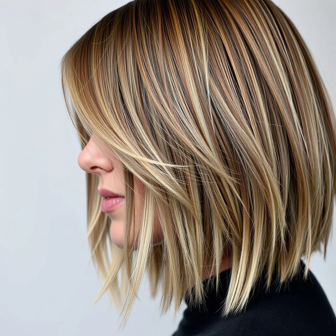 Modern Shaggy Lob Details - 19 Soft Shaggy Lob Haircuts With Bangs Effortless Cool