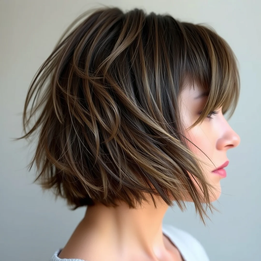 Low Maintenance Shaggy Lob - 19 Soft Shaggy Lob Haircuts With Bangs Effortless Cool