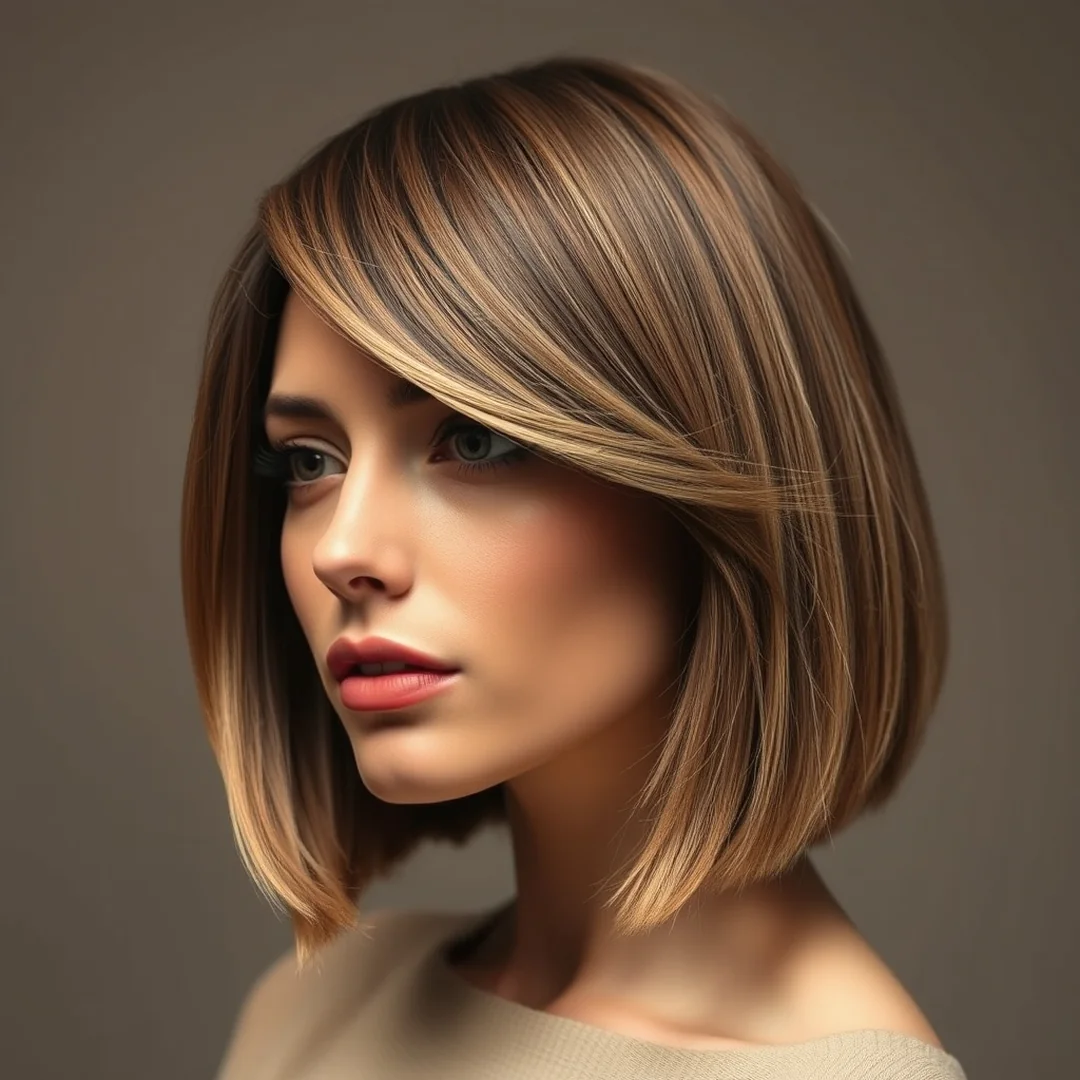 Long Side Bangs - 20 Bob Haircuts With Bangs Fresh Modern Chic Looks Now