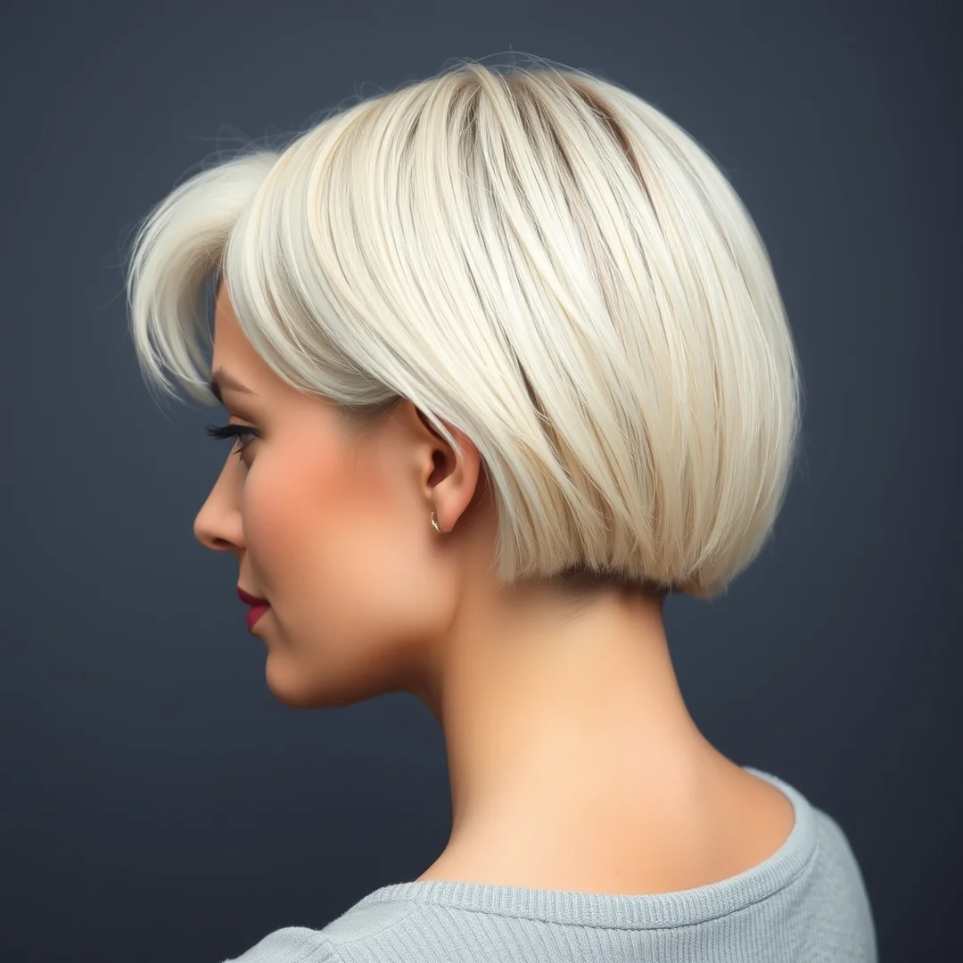 Undercut Bob Style - 20 Bob Haircuts With Bangs Fresh Modern Chic Looks Now