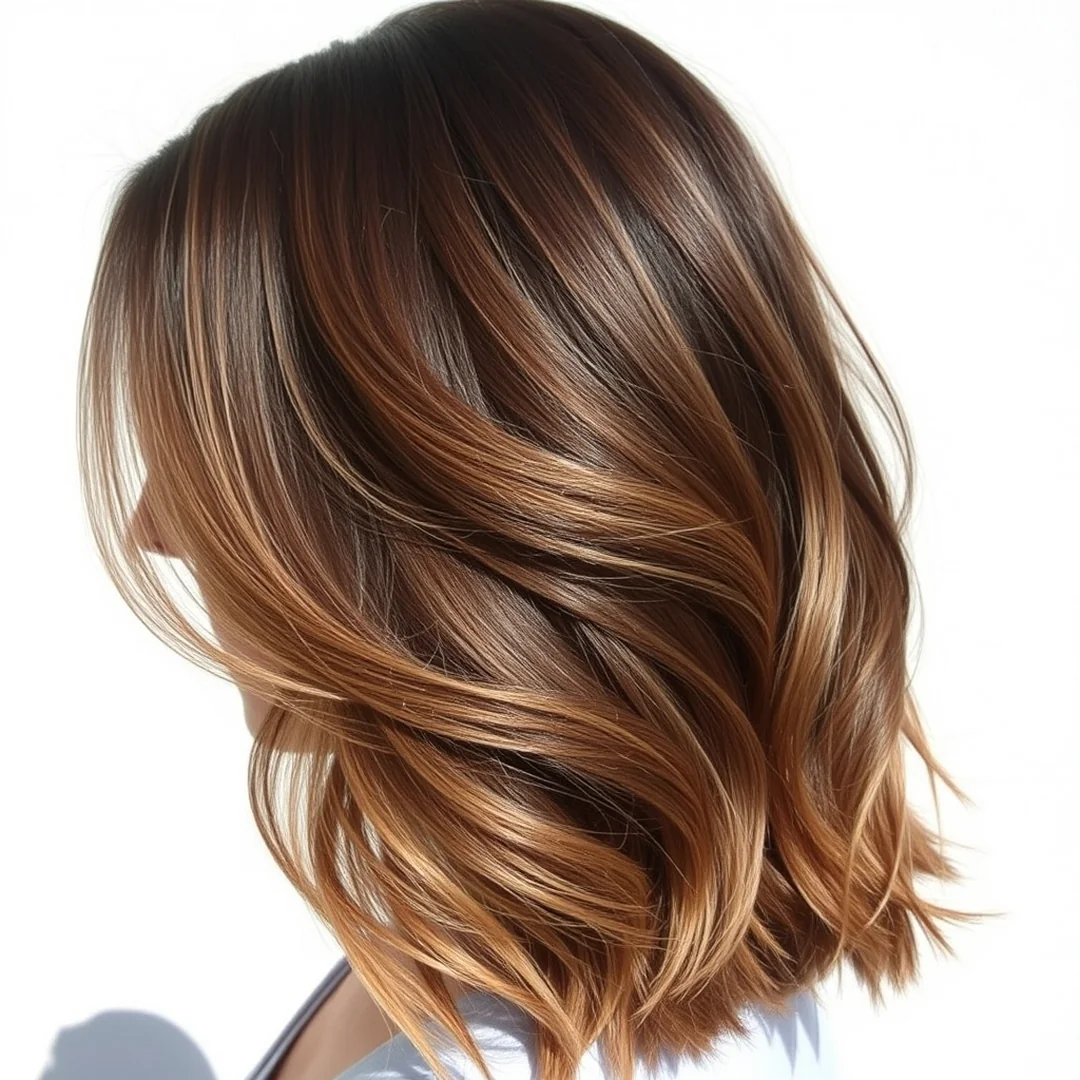 Gradual Ombre Fade - 20 Effortless Brown Balayage Hair Highlights Grow Out
