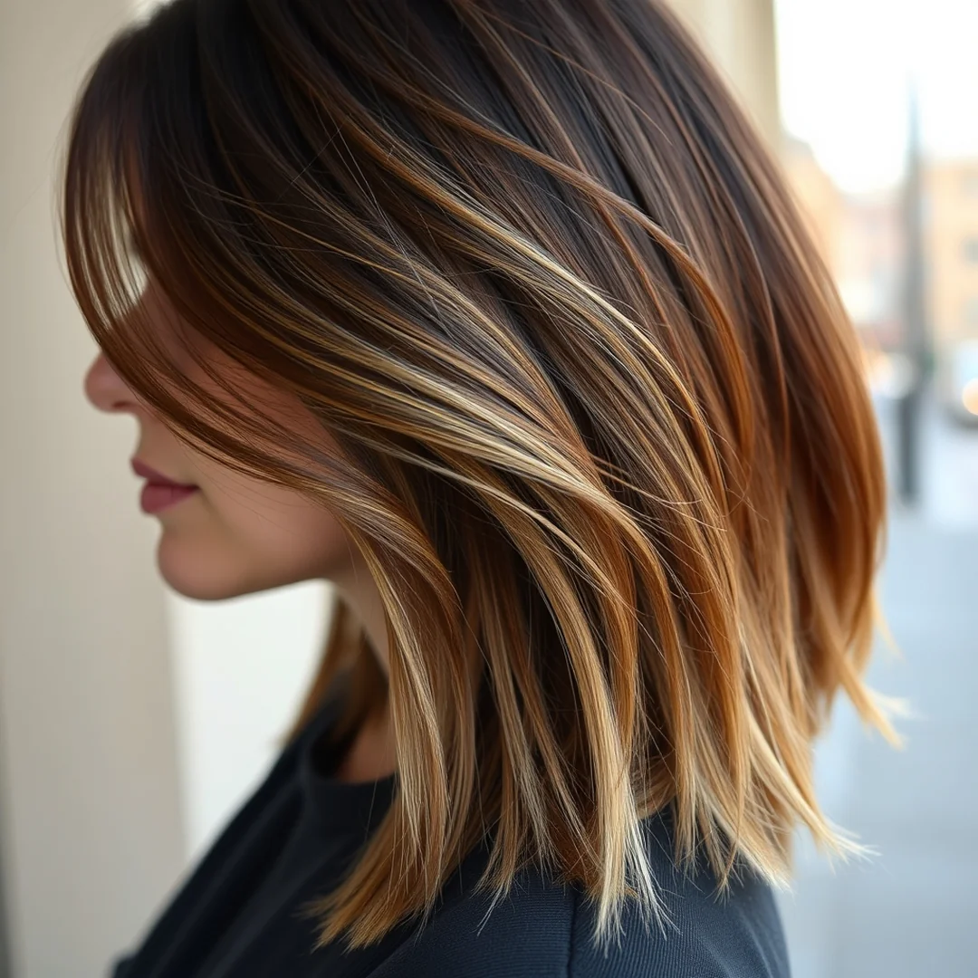 Softened Root Smudge - 20 Effortless Brown Balayage Hair Highlights Grow Out