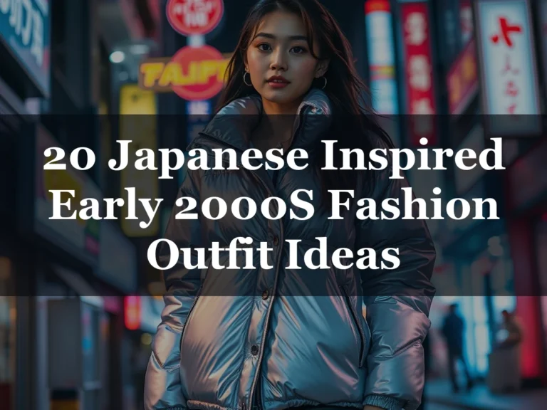20 Japanese Inspired Early 2000S Fashion Outfit Ideas - 20 Japanese Inspired Early 2000s Fashion Outfit Ideas