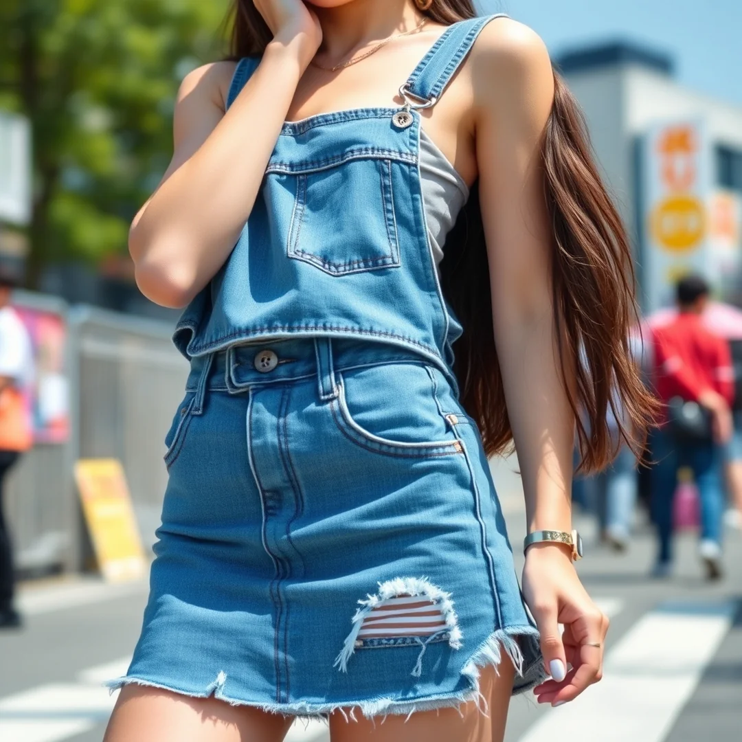 Kawaii Denim Skirts - 20 Japanese Inspired Early 2000s Fashion Outfit Ideas