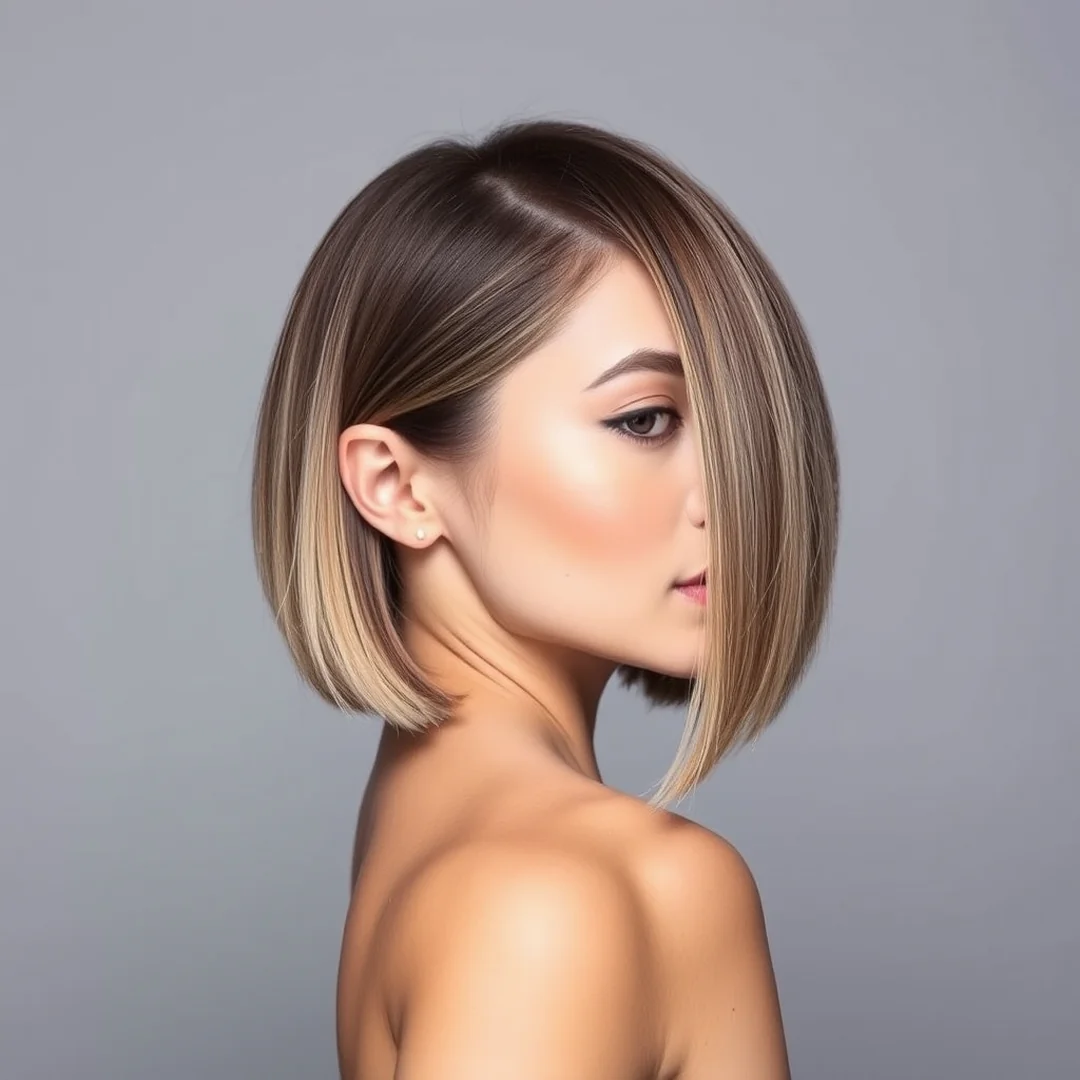 Round Face Lob - 20 Long Bob Curtain Bangs Hairstyles Face Framing Look