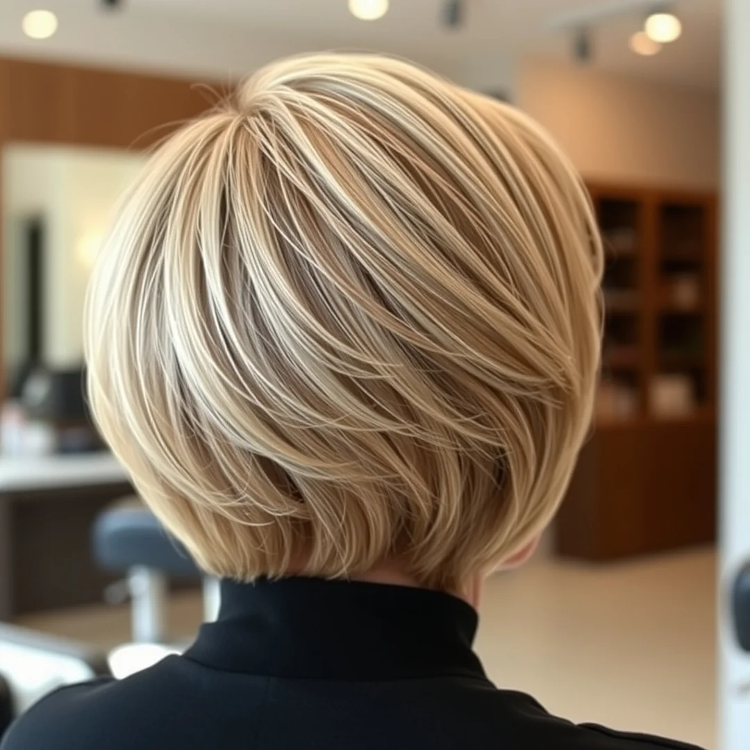 Stacked Back Bob - 20 Sophisticated Short Haircuts Women 50 Stylists Love
