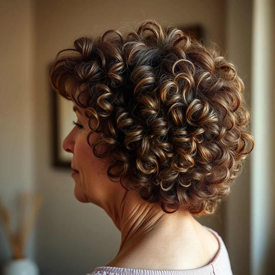 Curly Short Crop - 20 Sophisticated Short Haircuts Women 50 Stylists Love