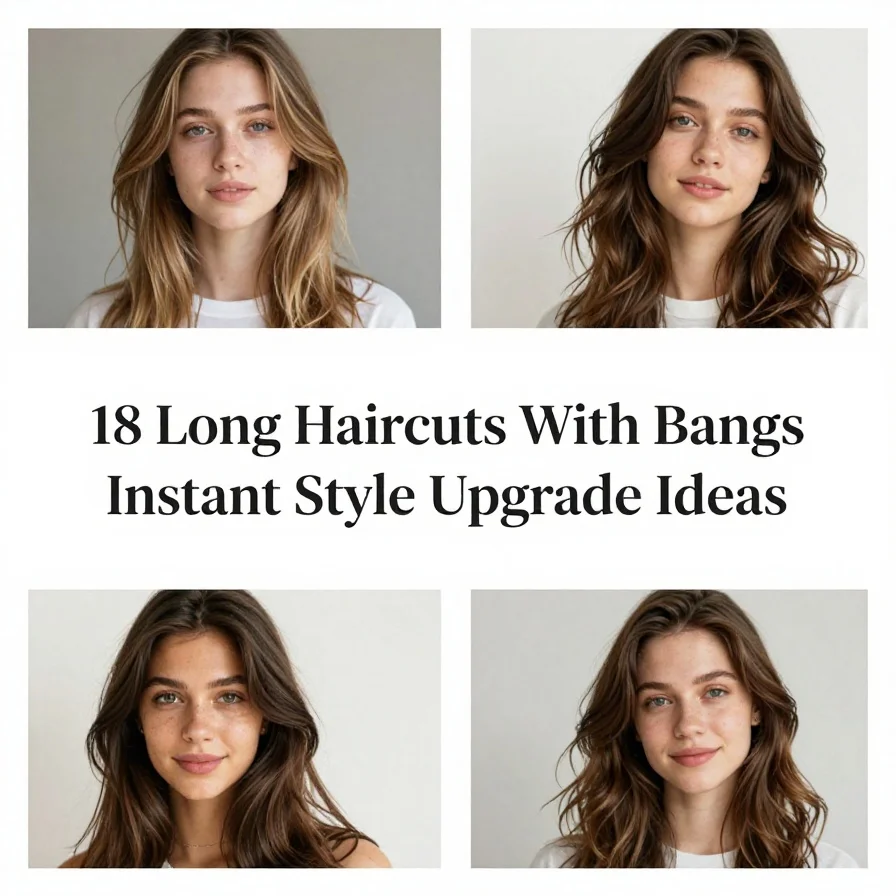 18 Long Haircuts With Bangs Instant Style Upgrade Ideas