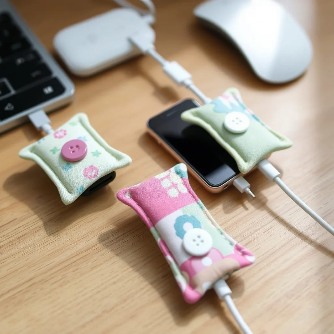 Customised Cord Keepers - 15 Cute Kawaii DIY Craft Ideas to Make Today